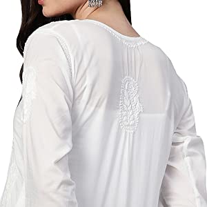 Ada Hand Embroidered Lucknow Chikan