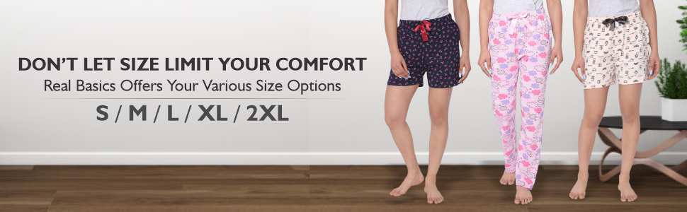 Womens Sleepwear - Shorts & Pants SPN-FOR1