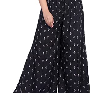 Rayon Palazzo palazzo pants palazo black printed paf plazzo paazzo palzzo palazz for women combo se